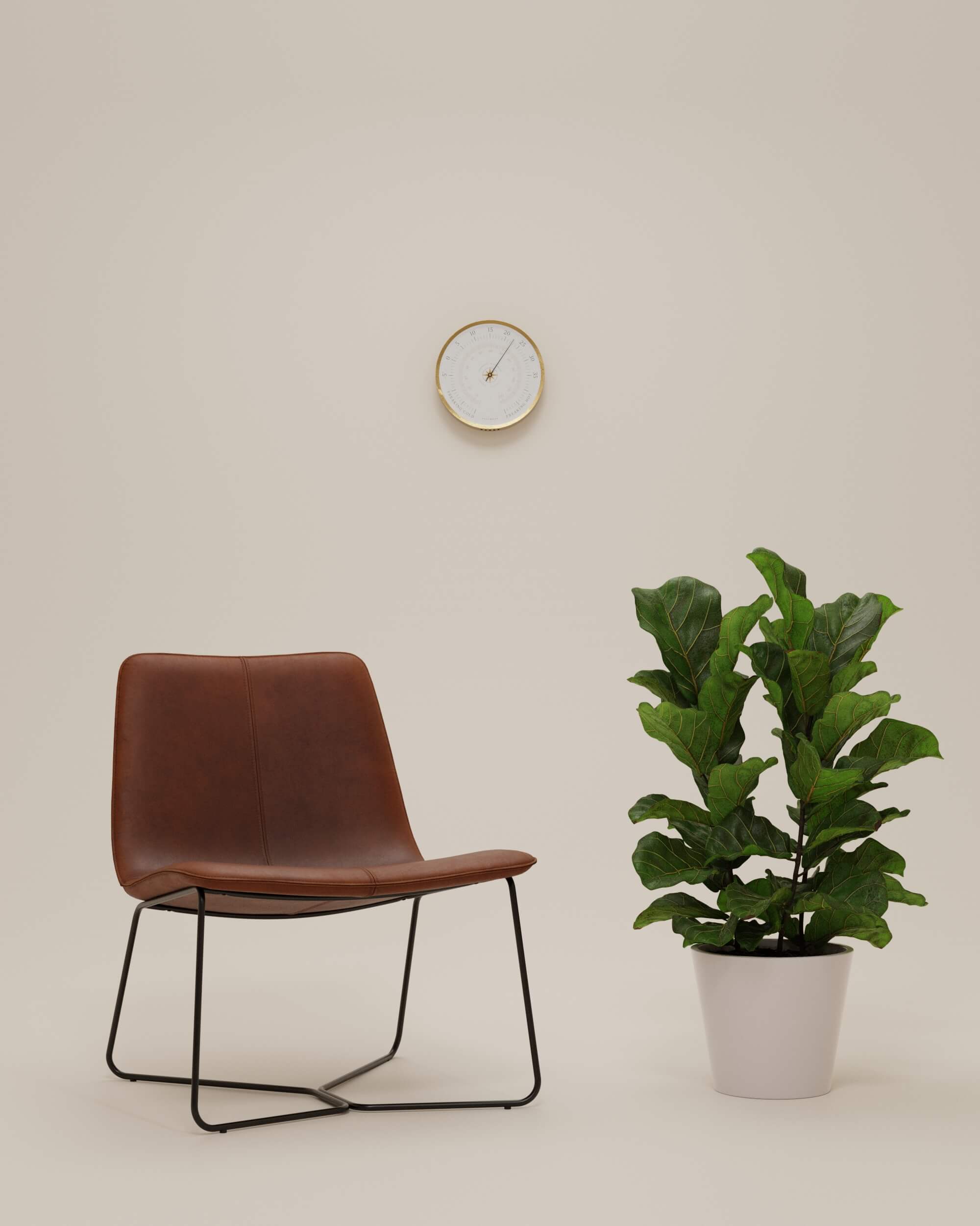 EM-T01 Thermometer_Showroom-Chair_Plant